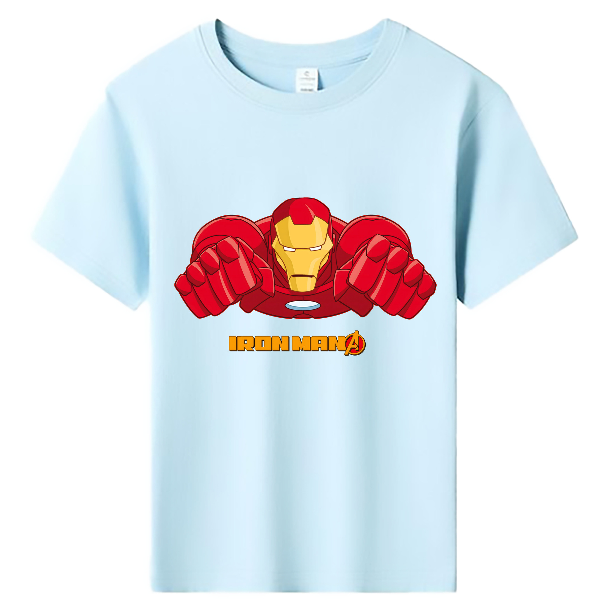 （画像用） アベンジャーズ The Avengers 綿100％キッズTシャツ（フロントプリント）